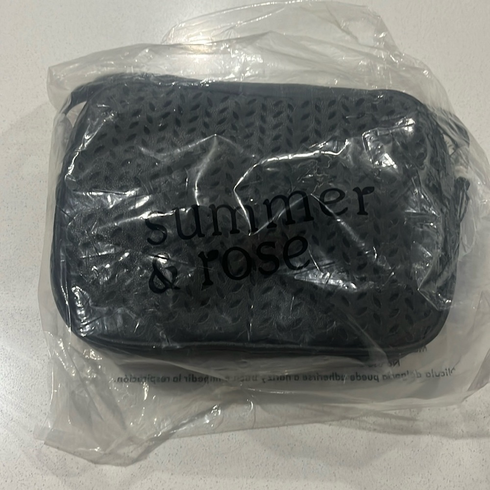 Summer & Rose Black Crossbody. Never used still in bag